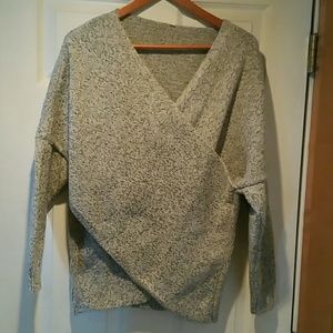 Woman's wrap sweater.